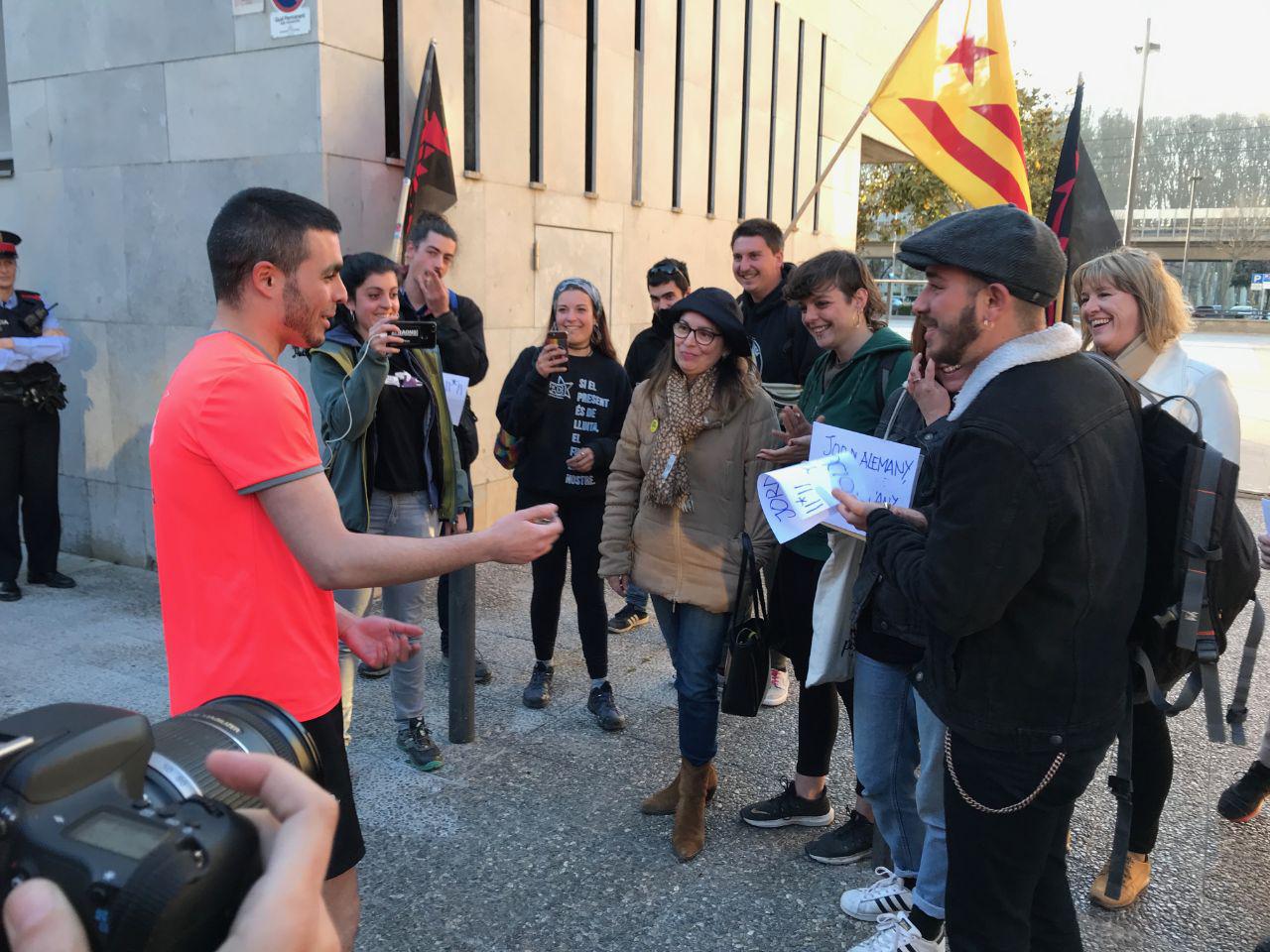 Sortida de comissaria de Jordi Alemany - Psicòlegs per la Independència